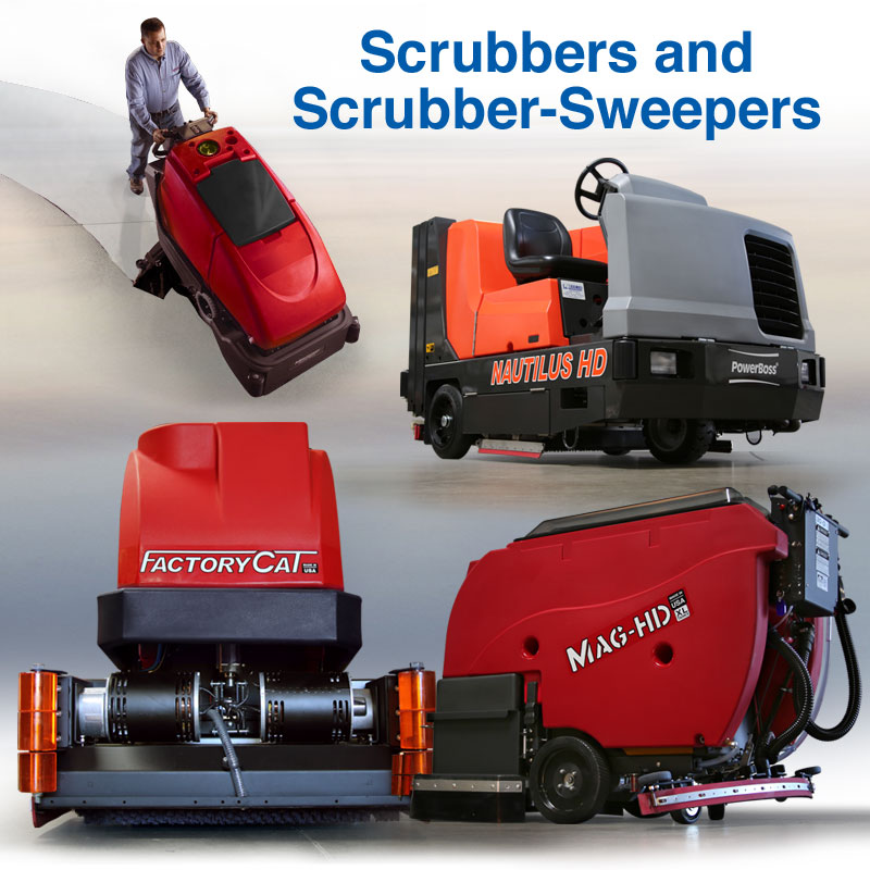 Scrubbers Sweepers