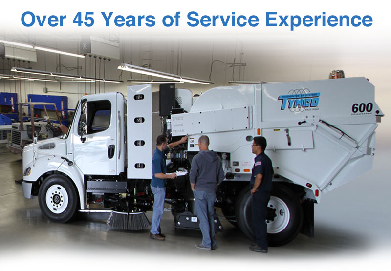Over 45 Years of Service Experience