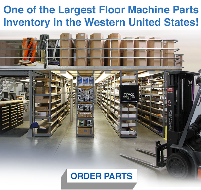 Largest Floor Machine Parts Inventory in the Western United States!